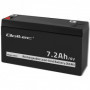 Qoltec AGM battery | 6V | 7.2 Ah | Maintenance-free | Efficient| LongLife | for toys, vehicles
