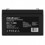 Qoltec AGM battery | 6V | 7.2 Ah | Maintenance-free | Efficient| LongLife | for toys, vehicles