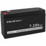 Qoltec AGM battery | 6V | 7.2 Ah | Maintenance-free | Efficient| LongLife | for toys, vehicles