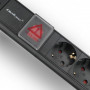 Qoltec Power strip for RACK 1U | 16A | PDU | 8xSCHUKO | 2m