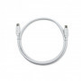 Qoltec USB cable 3.1 type C male | USB 3.1 type C male | 1m | White