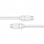 Qoltec USB cable 3.1 type C male | USB 3.1 type C male | 1m | White