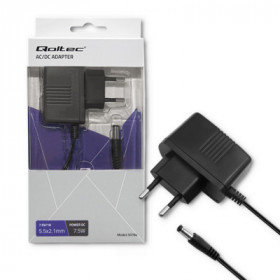 Qoltec Plug-in power supply 7.5W | 7.5V | 1A | 5.5*2.1