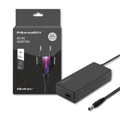 Qoltec Desktop power supply 60W | 12V | 5A | 5.5*2.1 + power cable