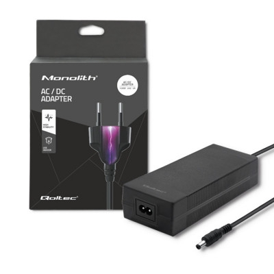 Qoltec Desktop power supply 120W | 24V | 5A | 5.5*2.5 + power cable