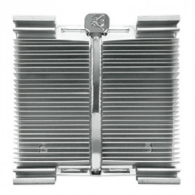 Universal extruded heatsink ribbed | aluminium