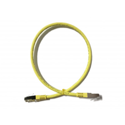 Equip 635667 cavo di rete Giallo 0,5 m Cat6a S FTP (S-STP)