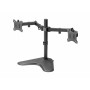 Equip Supporto da tavolo economico per doppio monitor da 17” a 32”