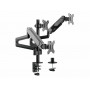 Equip Staffa di montaggio da scrivania per monitor tripli da 17” a 27”
