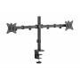 Equip Staffa di montaggio da tavolo articolata per doppio monitor da 17“-32”, nero