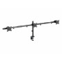 Equip Staffa di montaggio da tavolo articolata per tre monitor da 17"-32”
