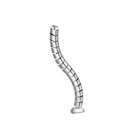 Equip 650862 organizer per cavi Scrivania Guaina intrecciata per cavi Argento 1 pz