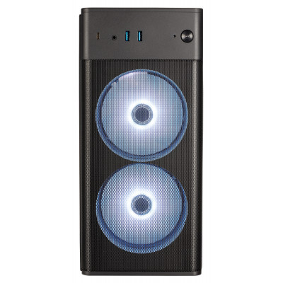 ERAZER RECON P45 MD340057 AMD Ryzen™ 5 5500 32 GB DDR4-SDRAM 1 TB SSD NVIDIA GeForce RTX 5060 Windows 11 Home Desktop PC Nero