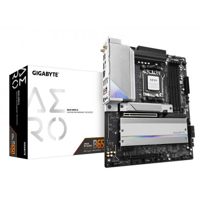 GIGABYTE B650 AERO G Scheda madre - Supporta CPU AMD Ryzen serie 9000, fino a 8000 MHz DDR5 (OC), 1xPCIe 5.0 + 2xPCIe 4.0 M.2,