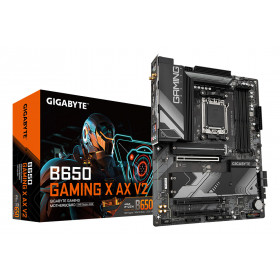 GIGABYTE B650 GAMING X AX V2 Scheda madre - AMD Ryzen serie 9000, VRM a 8+2+2 fasi, fino a 8000 MHz DDR5 (OC), 1xPCIe 5.0 +