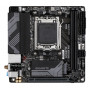 GIGABYTE B650I AX Scheda madre - AMD Ryzen serie 9000, VRM a 5+2+1 fasi, fino a 6400 MHz DDR5 (OC), 1xPCIe 4.0 M.2, LAN 2,5