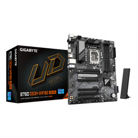 GIGABYTE B760 DS3H WIFI6E GEN5 Scheda Madre – Compatibile con CPU Intel Core 14a generazione, VRM digitale a 8+2+1 fasi, fino a