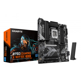 GIGABYTE B760 GAMING X WIFI6E GEN5 Scheda Madre – Supporta processori Intel Core di 14a generazione, VRM a 8+1+1 fasi, fino a