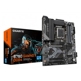GIGABYTE B760 GAMING X DDR4 Scheda madre - Supporta CPU Intel Core di 14a generazione, VRM digitale a 8+1+1 fasi, fino a