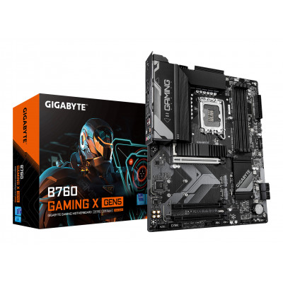 GIGABYTE B760 GAMING X GEN5 Scheda Madre – Supporta processori Intel Core di 14a generazione, VRM a 8+1+1 fasi, fino a 5600 MHz
