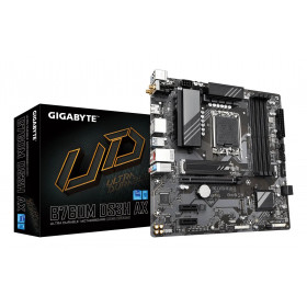 GIGABYTE B760M DS3H AX Scheda Madre - Supporta processori Intel Core 14ª generazione, VRM digitale a 6+2+1 fasi, fino a 7600MHz