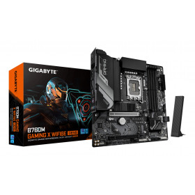 GIGABYTE B760M GAMING X WIFI6E GEN5 Scheda Madre – Supporta processori Intel Core di 14a generazione, VRM a 8+1+1 fasi, fino a