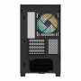 GIGABYTE C201 PANORAMIC Case per PC – Mid Tower, m-ATX, supporto per radiatore da 360 mm, 3 ventole preinstallate, USB 3.0,