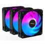 GIGABYTE AORUS EZ CHAIN FAN 120 (3-Pack) Scheda madre Ventilatore 12 cm Nero 3 pz
