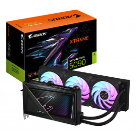 GIGABYTE AORUS GeForce RTX 5090 XTREME WATERFORCE 32G Scheda Grafica - 32 GB GDDR7, 512 bit, PCI-E 5.0, 2655 MHz Frequenza
