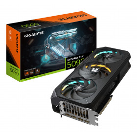 GIGABYTE GeForce RTX 5090 GAMING OC 32G Scheda Grafica - 32GB GDDR7, 512 bit, PCI-E 5.0, 2550MHz Core Clock, 3 x DP 2.1a, 1 x