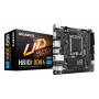 GIGABYTE H610I DDR4 Scheda madre - Supporta processori Intel Core 14th CPUs, 4+1+1 Hybrid Digital VRM, up to 3200MHz DDR4,