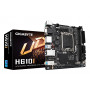 GIGABYTE H610I Scheda madre - Supporta CPU Intel Core di 14a generazione, VRM digitale ibrido 4+1+1, fino a 5600MHz DDR5,