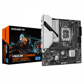 GIGABYTE H610M GAMING WF DDR4 Scheda madre - Supporta processori Intel Core 14th CPUs, 6+1+1 Hybrid Digital VRM, up to 3200MHz