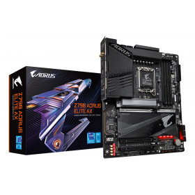 GIGABYTE Z790 AORUS ELITE AX Scheda madre - Supporta CPU Intel Core di 14a generazione, 16*+2+1 fasi VRM digitali, fino a