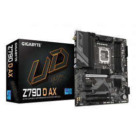 GIGABYTE Z790 D AX Scheda madre - Supporta CPU Intel Core di 14a generazione, VRM digitale a 12+1+1 fasi, fino a 7600MHz DDR5