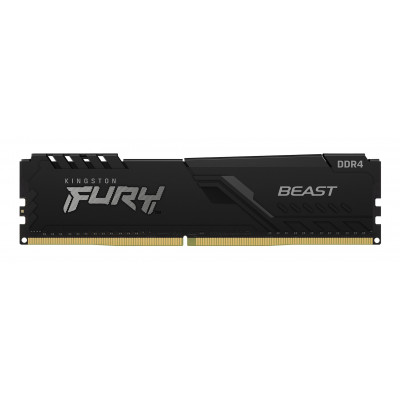 Kingston Technology FURY Beast 16GB 2666MT s DDR4 CL16 DIMM 1Gx8 Black