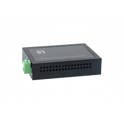 LevelOne VDS-2201 convertitore multimediale di rete 1000 Mbit s Nero