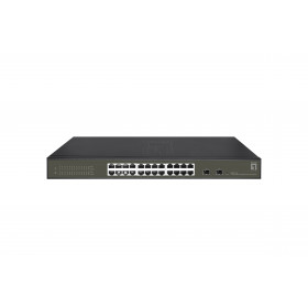 LevelOne GES-2126 switch di rete Gestito L2 Gigabit Ethernet (10 100 1000) Nero