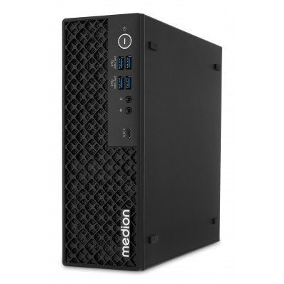 MEDION PICOWORX T80II Intel® Core™ i7 i7-13650HX 16 GB DDR4-SDRAM 1 TB SSD Windows 11 Home Mini PC Nero