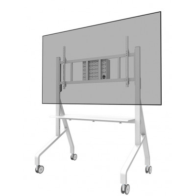 Neomounts FL50-575WH1 Carrello TV 65-110" - installazione rapida - TÜV