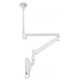 Neomounts FPMA-HAC100 Supporto monitor a soffitto tipo medicale 10-24" - alt. 0-170 cm - molla a gas