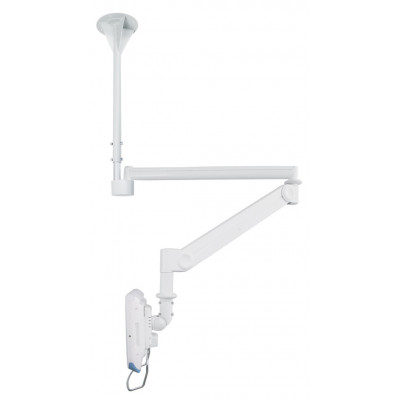Neomounts FPMA-HAC100 Supporto monitor a soffitto tipo medicale 10-24" - alt. 0-170 cm - molla a gas