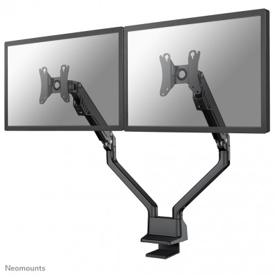Neomounts FPMA-D750DBLACK2 Braccio per monitor 10-32" - molla a gas - Topfix - 180°-stop