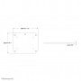 Neomounts PLASMA-M2SFPLATE Piastra a pavimento - a fissaggio