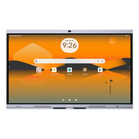 AG Neovo lavagna interattiva 163,8 cm (64.5") 3840 x 2160 Pixel Touch screen Nero, Argento