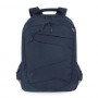 Borsa Zaino Backpack Per Notebook 17" E Macbook Pro 15 E 17" - In Tessuto Riciclato Resinato Tasca Interna E Tasca Esterna Blu 