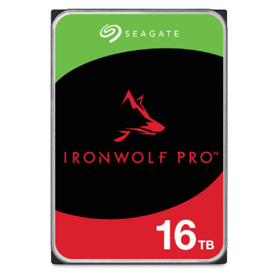 Seagate IronWolf Pro ST16000NT001 disco rigido interno 16 TB 7200 Giri min 256 MB 3.5" Serial ATA III
