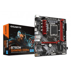 GIGABYTE B760M GAMING DDR4 Scheda Madre - Supporta CPU Intel Core di 14a Generazione, VRM Digitale a 6+2+1 Fasi, fino a 5333MHz