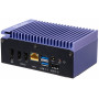 Shuttle Edge PC SPCEL12 PC con dimensioni 0,46 l Nero, Blu J6412 Intel SoC BGA 1493 2 GHz