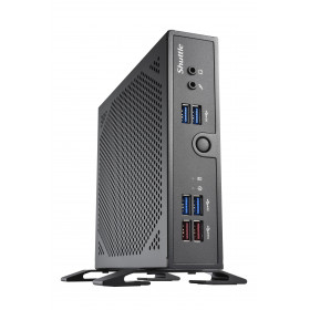 Shuttle DS50U5 barebone per PC stazione di lavoro PC con dimensioni 1,3 l Nero i5-1335U